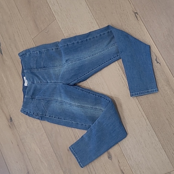 We The Free Jeans Women's sz 29 Pull On Skinny Leg Cropped High Rise Denim Jean - Picture 1 of 10